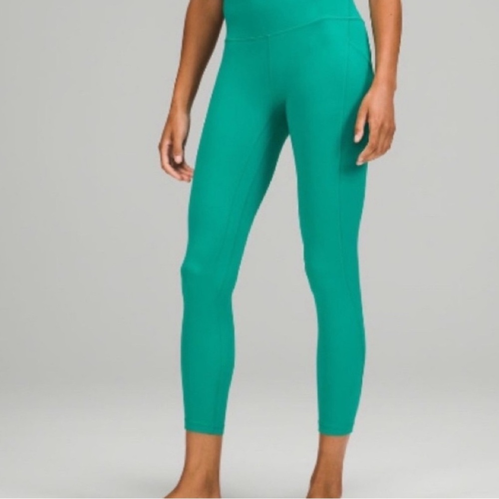 Lululemon Align Leggings in Cascadia Green in Size 6